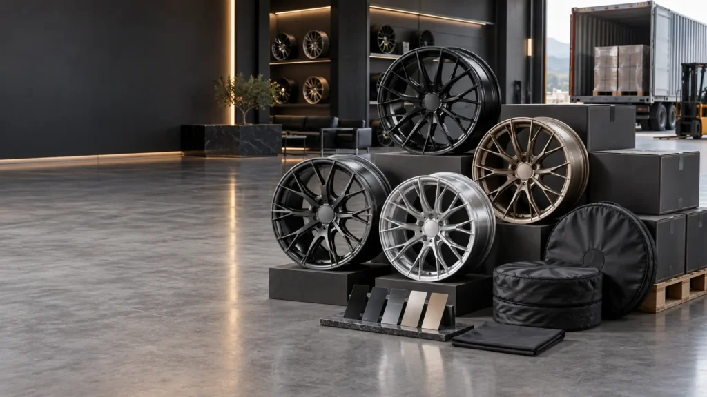 Forged wheel dealer and wholesale program