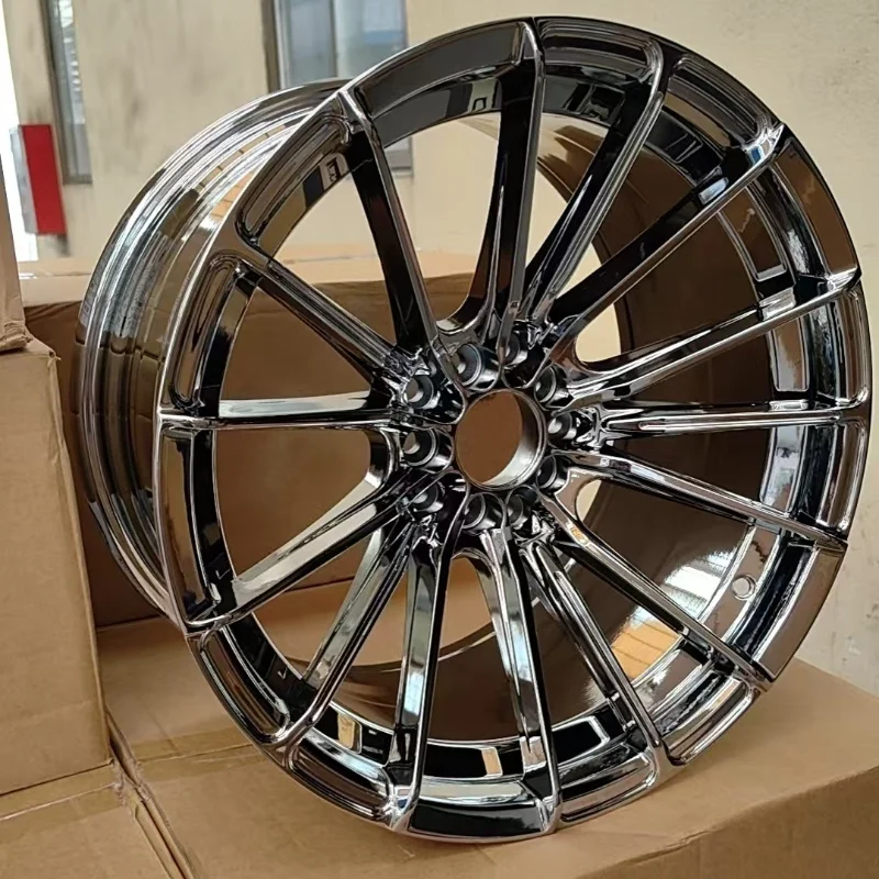 17x9.5 Chrome Multi-Spoke Cast Wheel (5x100 / 5x114.3)