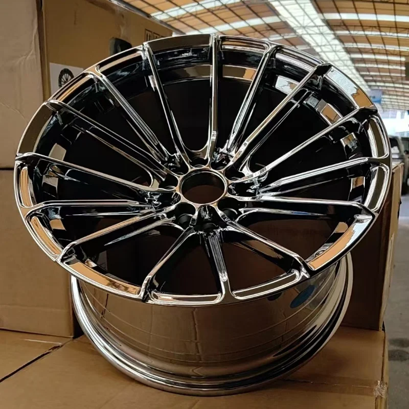 17x9.5 Chrome Multi-Spoke Cast Wheel (5x100 / 5x114.3)