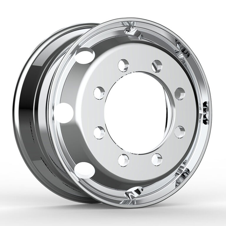 Aluminum truck wheel 19.5 x 7.5, model HT087