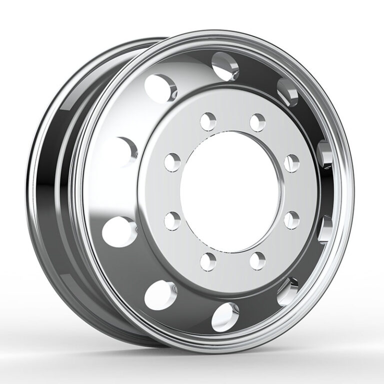 Aluminum truck wheel 22.5 x 6.75, model HT082