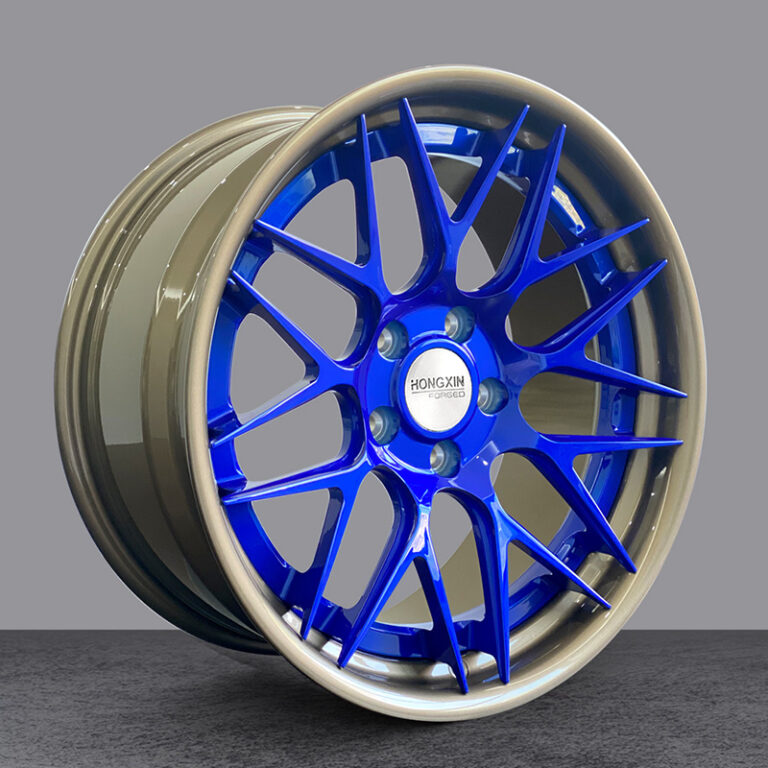 Two-piece custom wheel