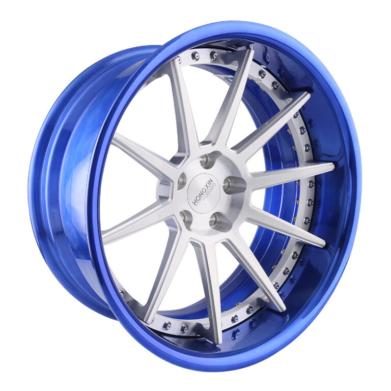 Two-piece custom wheel