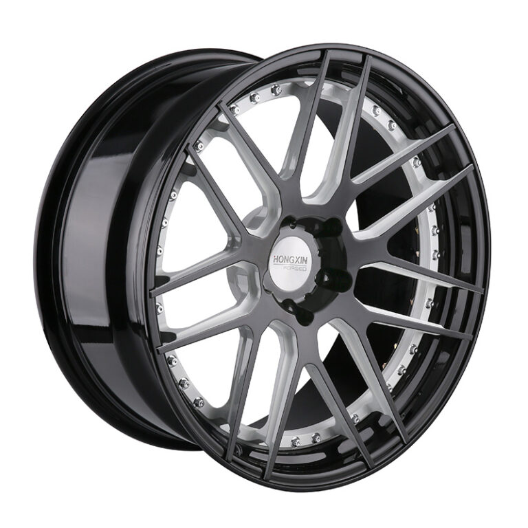 Two-piece custom wheel